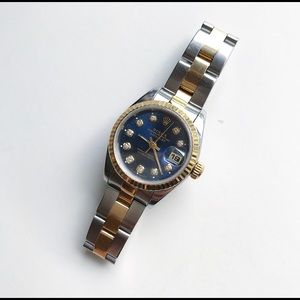 Rolex 26mm Oyster Perpetual Datejust ladies watch.